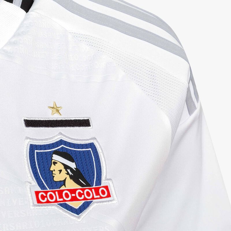 adidas Camiseta Local Colo-Colo 2025
Poleras manga corta fútbol mujer