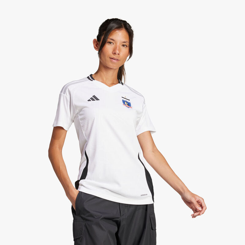 adidas Camiseta Local Colo-Colo 2025
Poleras manga corta fútbol mujer