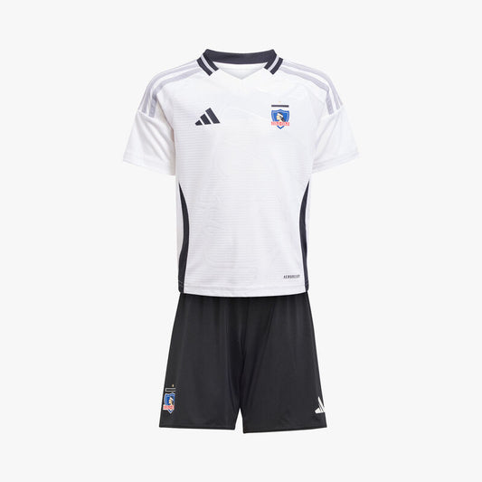 adidas Conjunto Local Colo-Colo 2025 Niño/niña